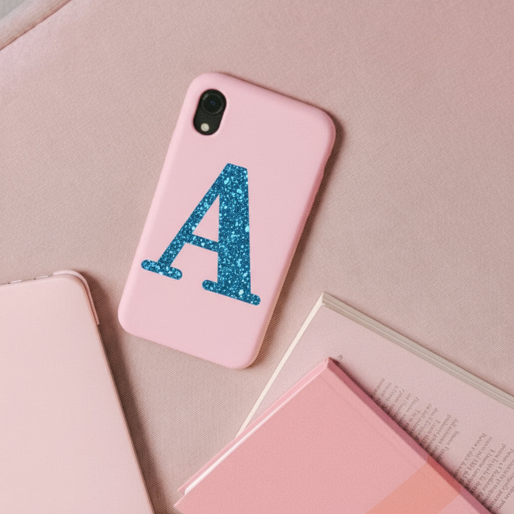 Adhesive Vinyl - Glitter Blue